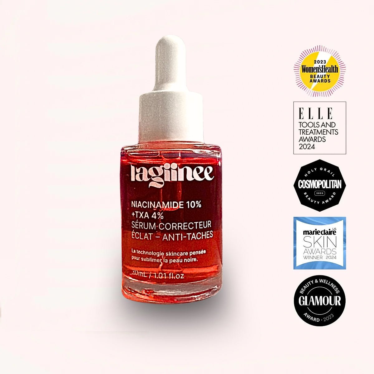 Sérum Éclat Pur – Anti - Taches & Uniformisant | Niacinamide 10% + TXA 4% - Lagiinee